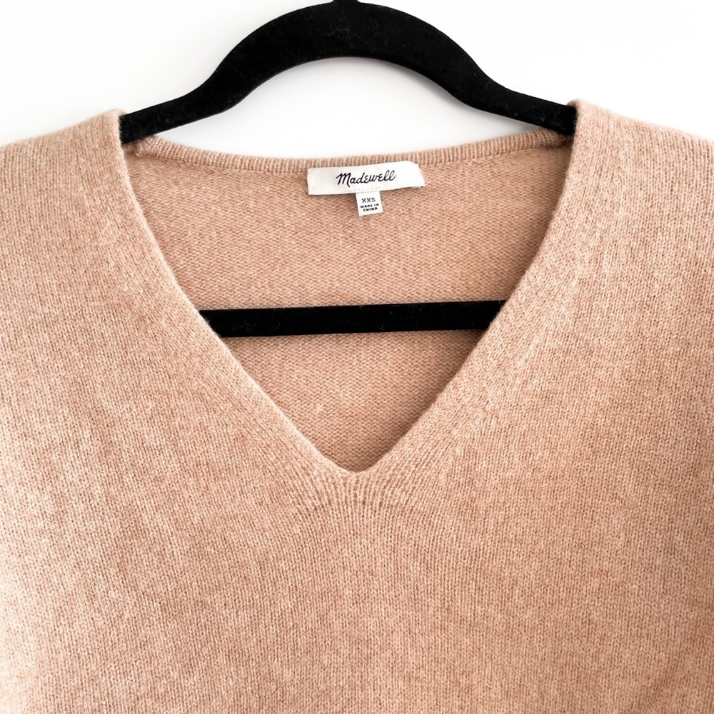 Madewell Ruffle Sleeve Merino Wool Sweater - Picture 3 of 10